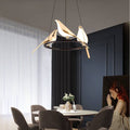 Arisha Modern Bird Pendant Light, Gold & Black, 2 Style