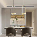 Arisha Modern Minimalist LED Ring Pendant Light Bedsides