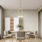 Arisha Modern Minimalist LED Ring Pendant Light Bedsides