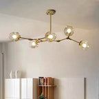 Kirae Nordic Modern Glass Pendant Light Clear Bubble