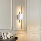 Arisha Modern Metal/Marble LED Wall Lamp