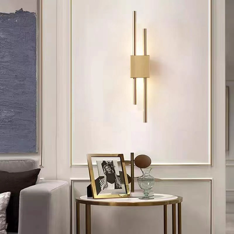 Arisha Modern Metal/Marble LED Wall Lamp