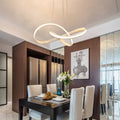 Arisha Pendant Light linear Modern, /Metal, Black/White, Dining Room