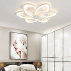 Arisha Flower Shape Ceiling Light White , 2 Style