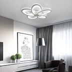 Arisha Flower Shape Ceiling Light White , 2 Style