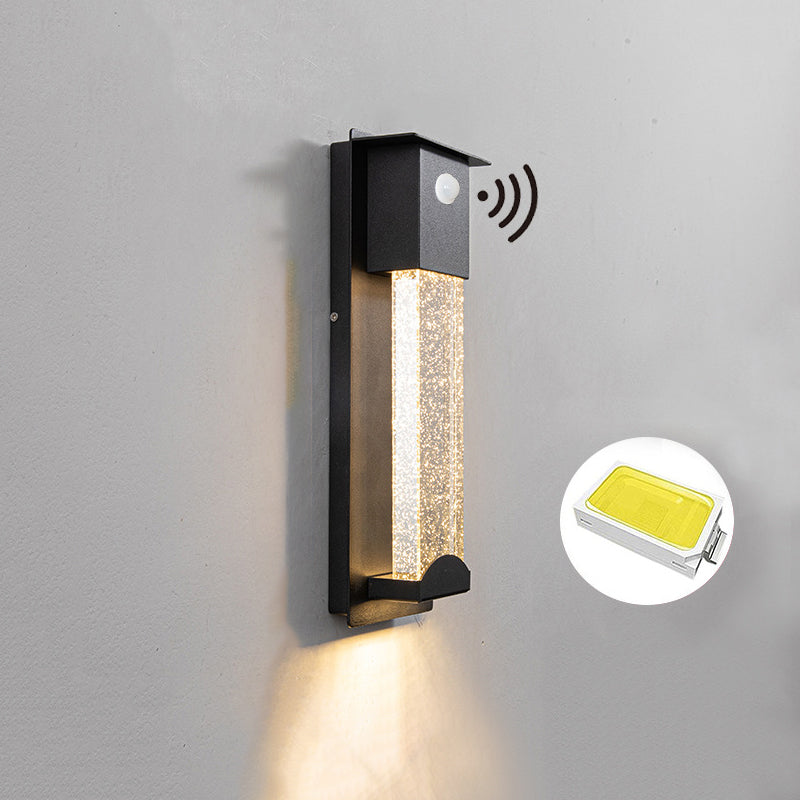 Beryn Outdoor Wall Lamp, Steady/Sensor Lights