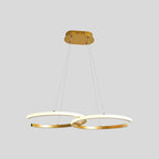 Arisha Modern Minimalist Pendant Light, Double-C