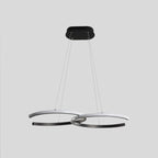 Arisha Modern Minimalist Pendant Light, Double-C