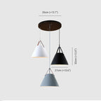 Aria Pedant Light Cluster, 3 Color