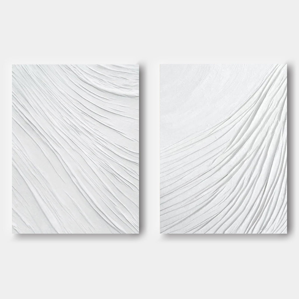 Wall Art Abstract Linear Pattern Modern Minimalism Linen