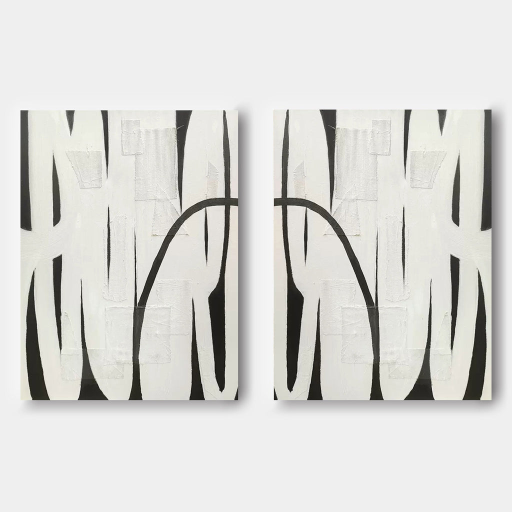 Wall Art Abstract Minimalist Modern Geometric