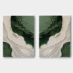 Wall Art Abstract Irregular Wavy Modern