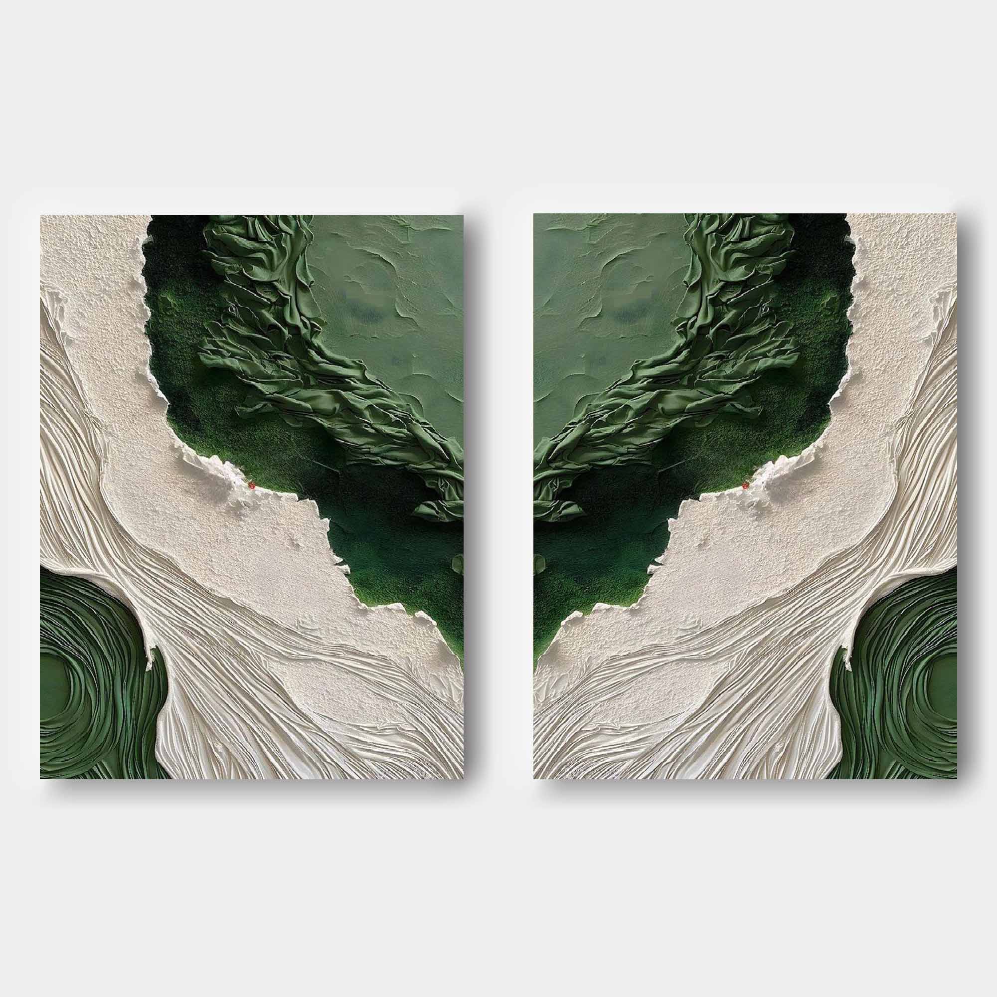 Wall Art Abstract Irregular Wavy Modern