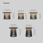 Ray Table Metal Rechargeable/Solar Metal& Outdoor Floor Lamp