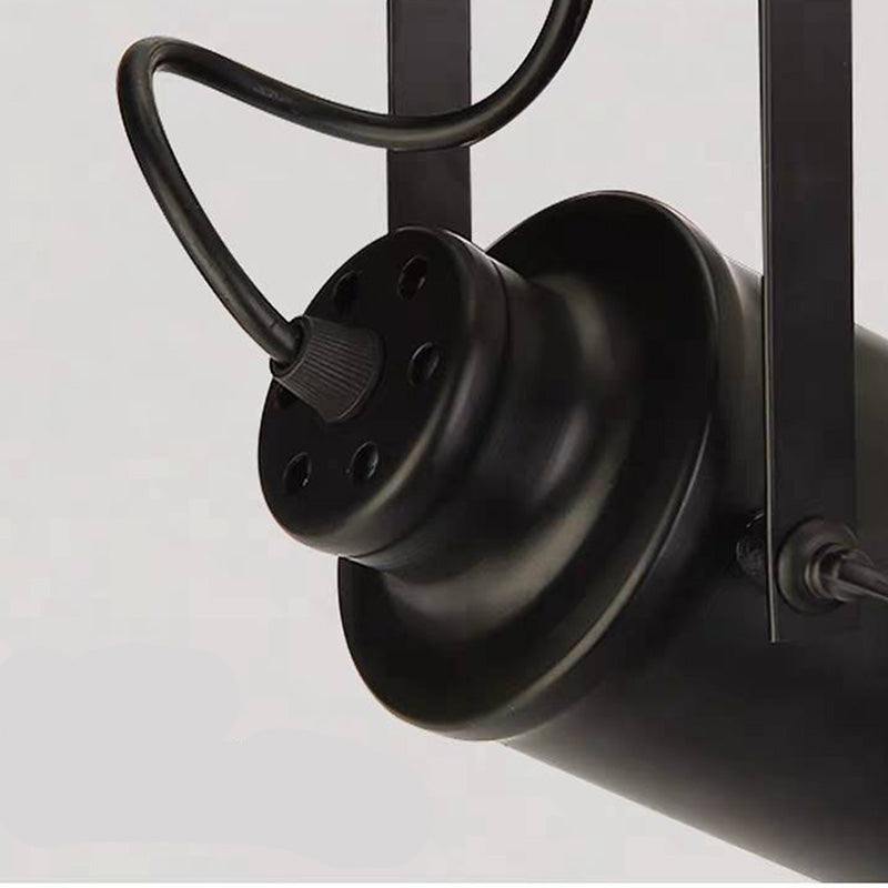 Alessio Industrial Style Rotatable Semi-Flush Mount Ceiling Light