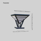 Ray Modern Diamond Metal Outdoor Landscape Pathway Light