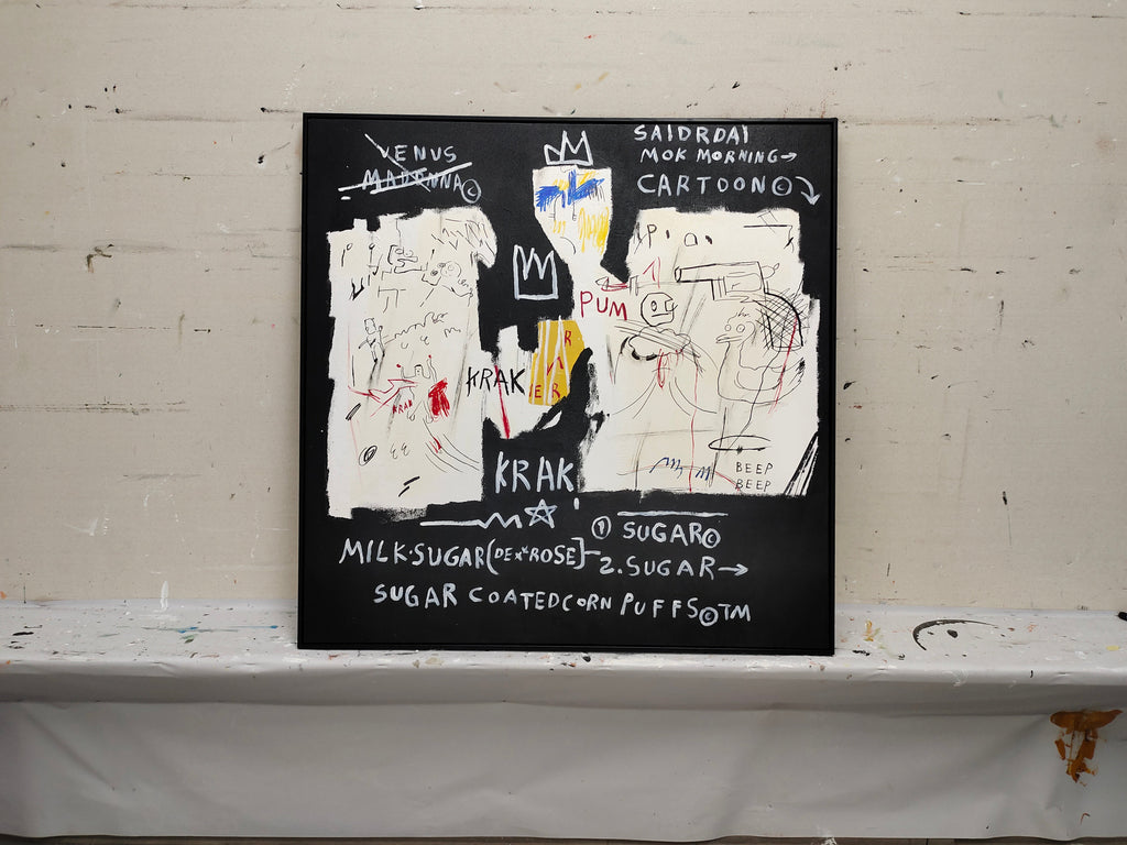 Jean-Michel Basquiat Neo-Expressionist Painting