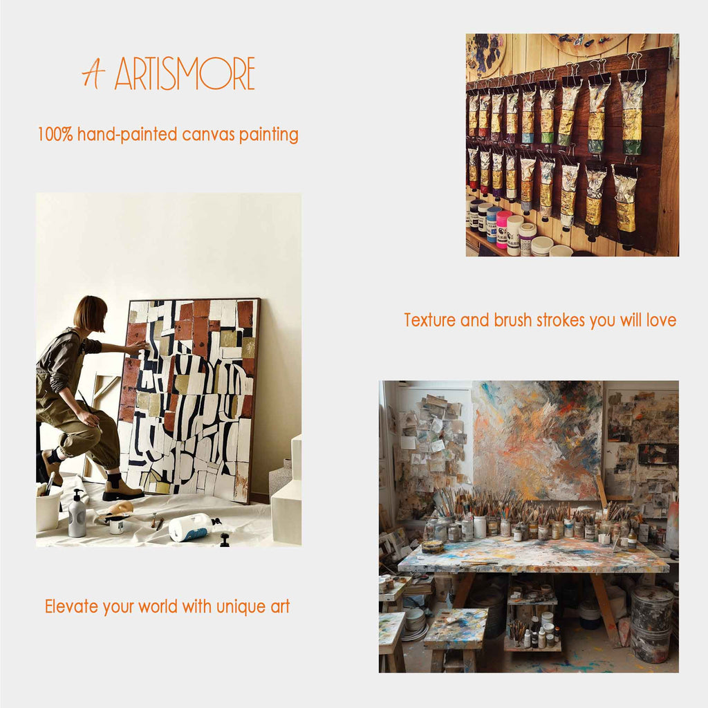 Abstract Canvas Art #AB207