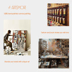 Abstract Canvas Art #AB207