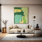Wall Art Abstract Energetic Playful Modern