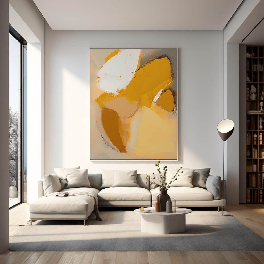 Wall Art Abstract Contemporary Neutral