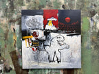 Wall Art Abstract Graffiti Playful Energetic