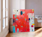 Wall Art Abstract Energetic Quirky Modern