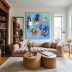 Wall Art Abstract Contemporary Minimalist Color Pop