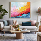 Wall Art Abstract Bold Color Pop Contemporary