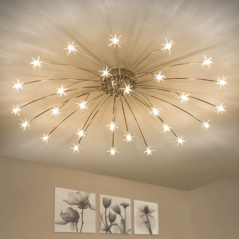 Arisha Art Deco Starry  Flush Mount Ceiling Light