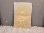 Serene Coastal Sunrise Landscape Oil Painting