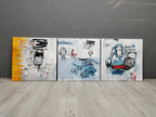 Wall Art Abstract Graffiti Pop Sketchy Bold