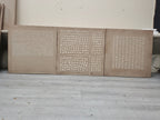 Minimalist Textured Relief Art Neutral
