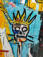 Skull Abstract Graffiti Art
