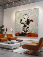 Wall Art Abstract Graffiti Cartoon Romantic