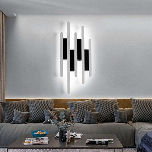 Arisha Industrial Black & White Wall Lamp, 2 Styles