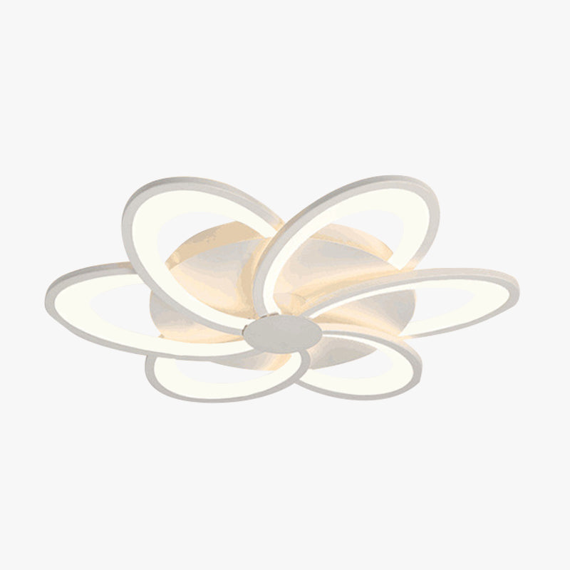 Arisha Flower Shape Ceiling Light White , 2 Style