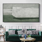 Minimalist Geometric Block Painting