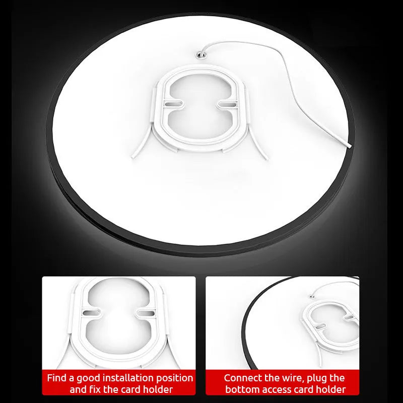 Yani Round Bathroom Led Ceiling Light