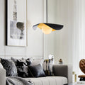 Arisha Modern Nordic Minimalist Metal/Marble Pendant Light, Black