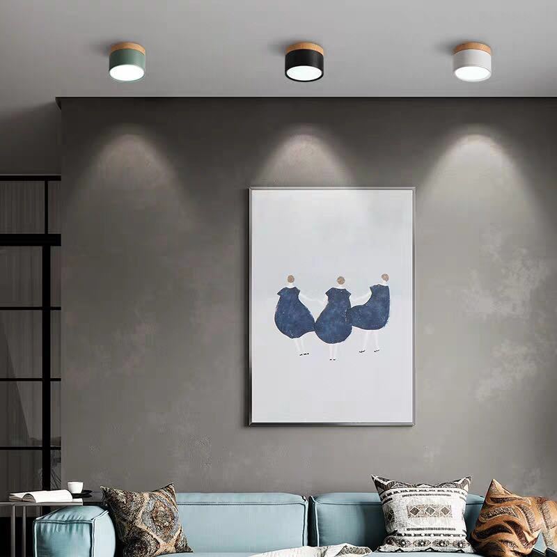 Jojo Cylindrical Flush Mount Ceiling Light