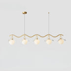 Olivia Luxury Minimalist Chandelier Creative Leaf Glass Living Room