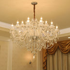 Silva Chandelier  French Crystal Living Room Dining Room