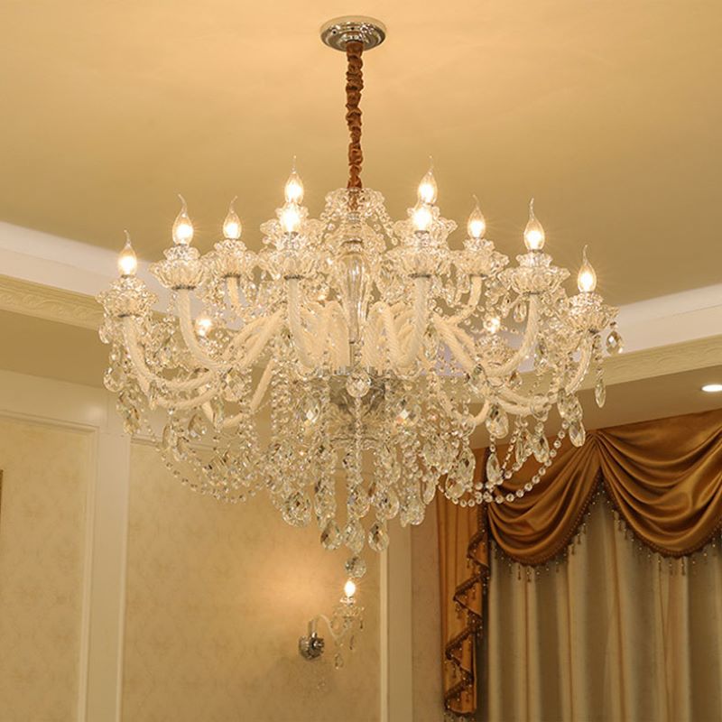 Silva Chandelier  French Crystal Living Room Dining Room