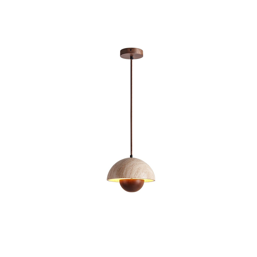 Ersile Travertine Pendant Light