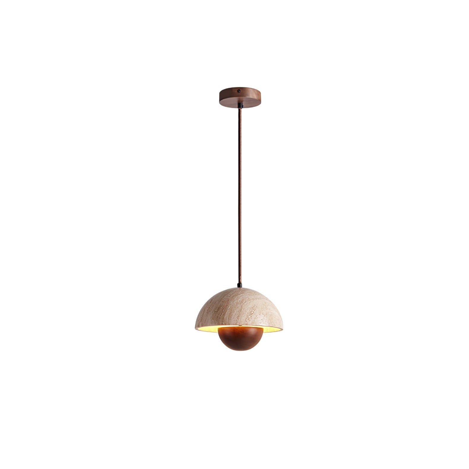 Ersile Travertine Pendant Light