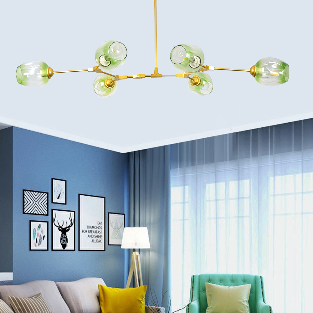 Kirae Nordic Modern Glass Pendant Light Clear Bubble