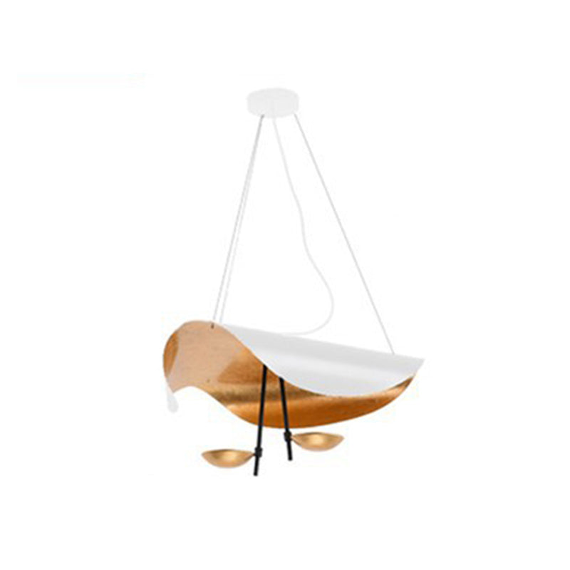 Airsha Pendant Light 3 Colour, Gold Foil Pendant Lights