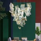 Arisha Luxury Artistic Chandelier, Gold