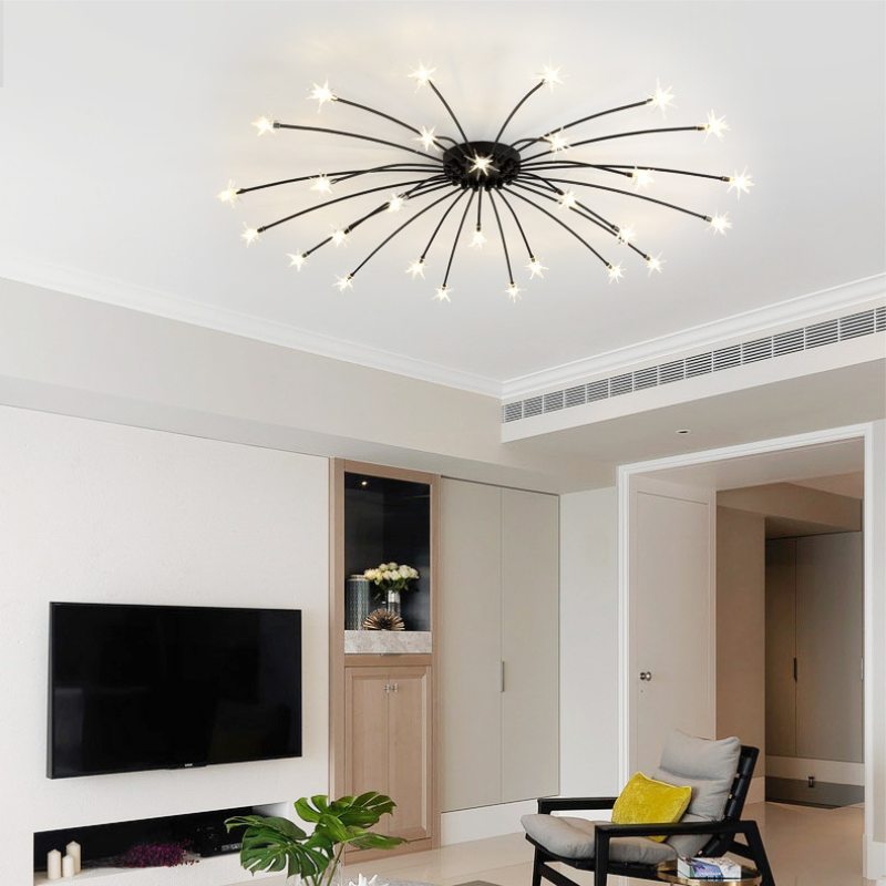 Arisha Art Deco Starry  Flush Mount Ceiling Light